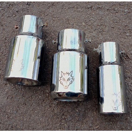 Knalpot Srigala Serigala Guk Gukk Pemasangan Model Baud Untuk Mobil Bensin Solar Elf L300 Ragasa Ump