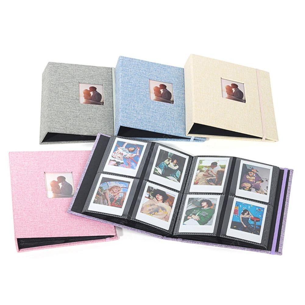 

3 inch 208 Pockets For Fujifilm Instax Mini Film 8 Korea Instax Album For Polaroid Photo Album Mini Instant Picture Case Storage