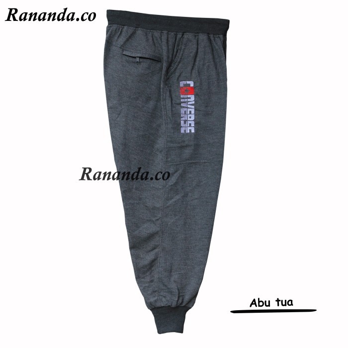 ✨BISA COD✨ -CELANA JOGGER JUMBO / TRAINING JOGGER JUMBO UNTUK PRIA DAN WANITA - Putih, XL