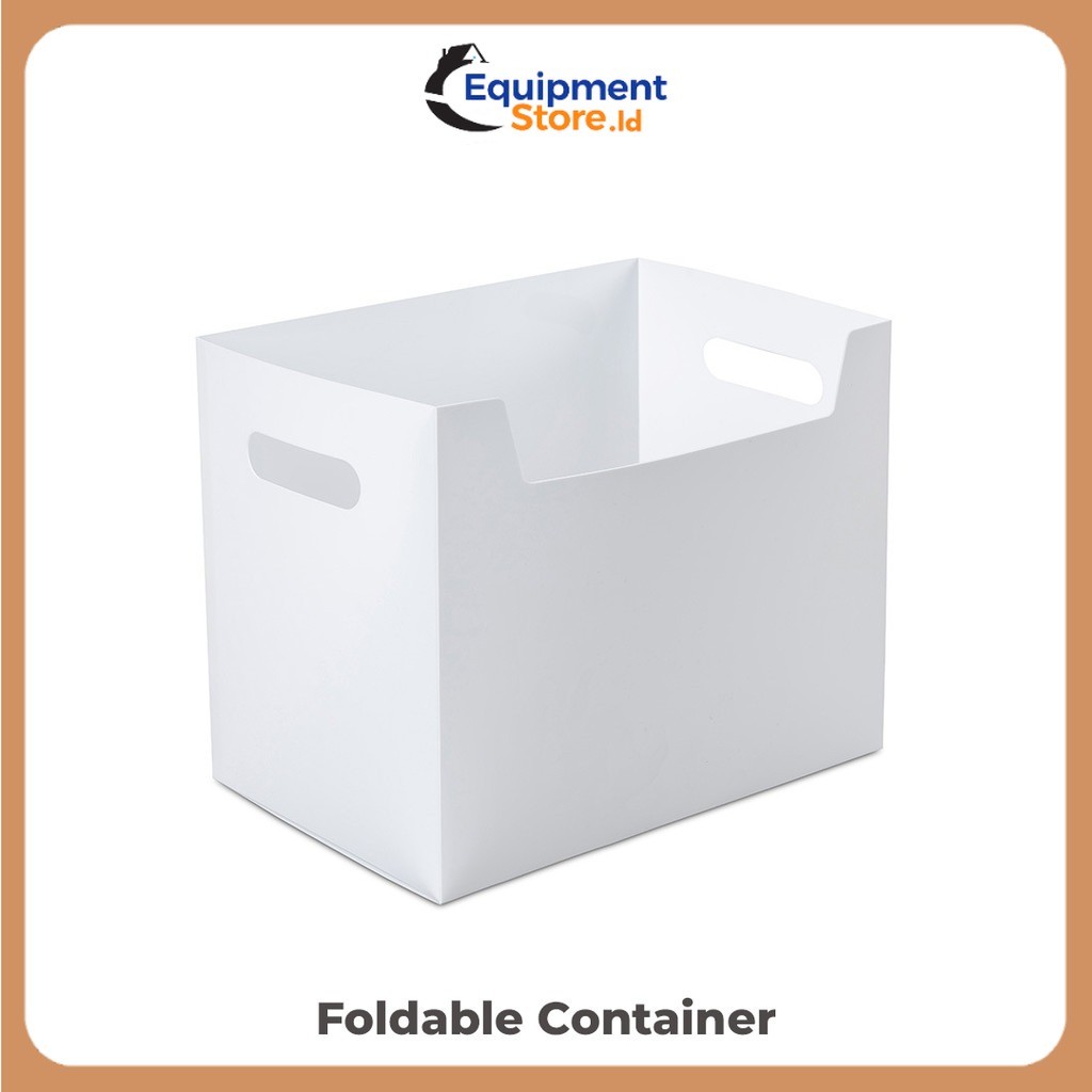 

STORAGE FOLDABLE DESKTOP BOX CONTAINER ANTI AIR KOTAK PENYIMPANAN BUKU SERBAGUNA | BOX LIPAT
