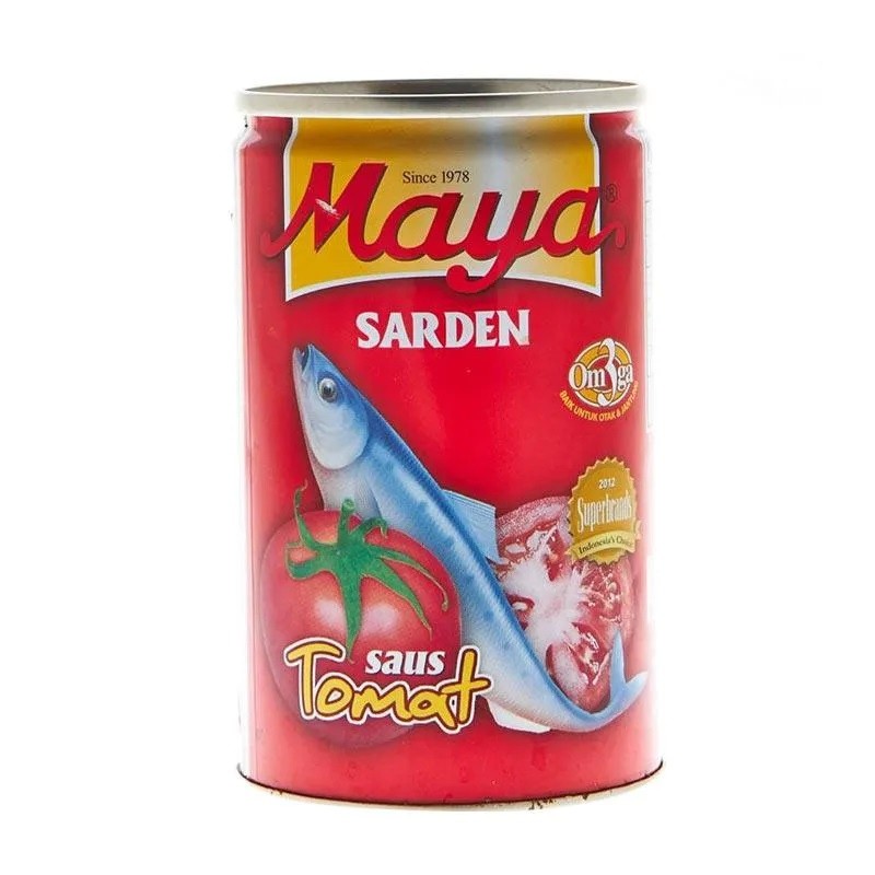 ️YERAH GROSIR MAYA SARDEN KECIL SAUS TOMAT 155GR