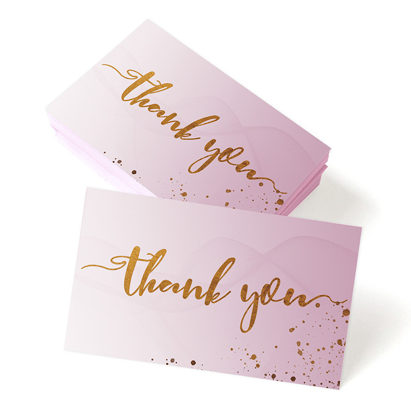 

50pc Cards,Thank You For Your Order Card for Gift Packaging Commercial Decoration Label Thank You Cards Small Business Supplies