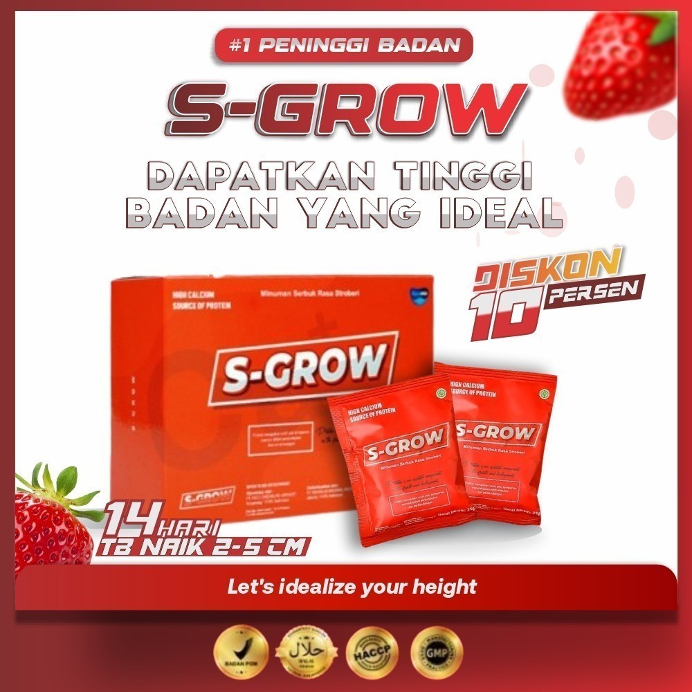 

S-GROW Suplemen Susu Peninggi PCKTORE