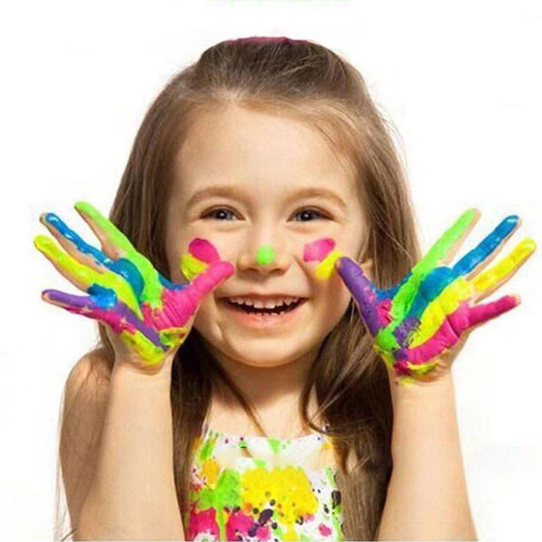 

bib SET CAT AKRILIK FINGER PAINTING UKURAN 50ML PERBOTOL ISI 6, 12 DAN 24 WARNA FREE KUAS, PALET DLL