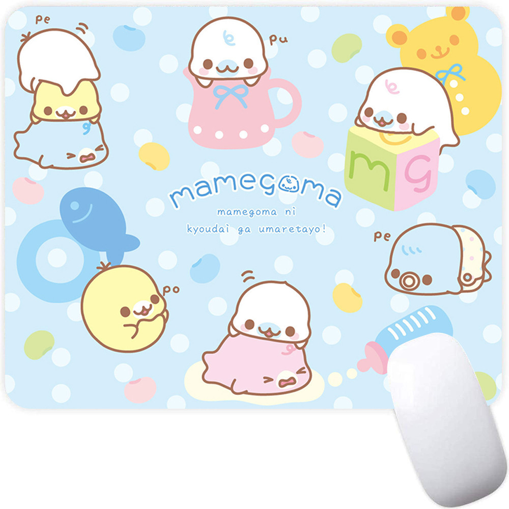 Small Gaming Mouse Pad Computer Mousepad PC Gamer Mouse Mat Laptop Mausepad Japanese Cute Mamegoma C