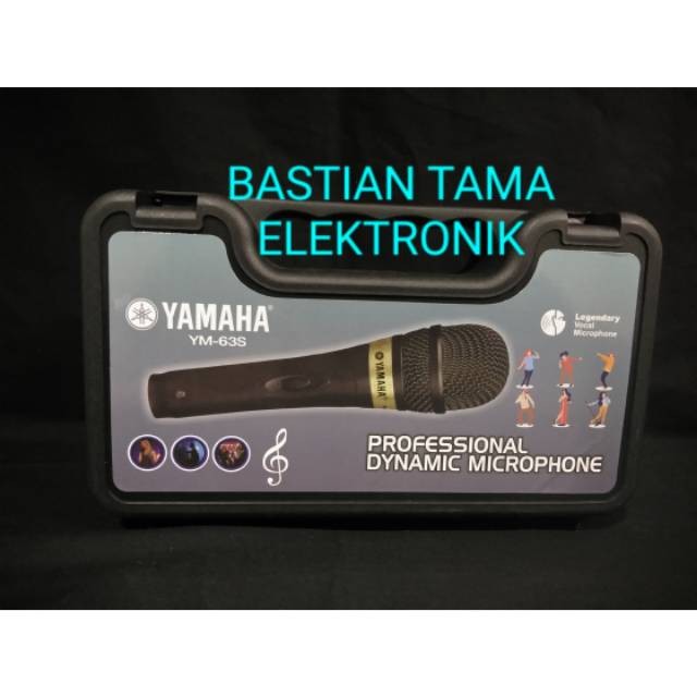 MIC KABEL YAMAHA YM 63S MIK KARAOKE YAMAHA