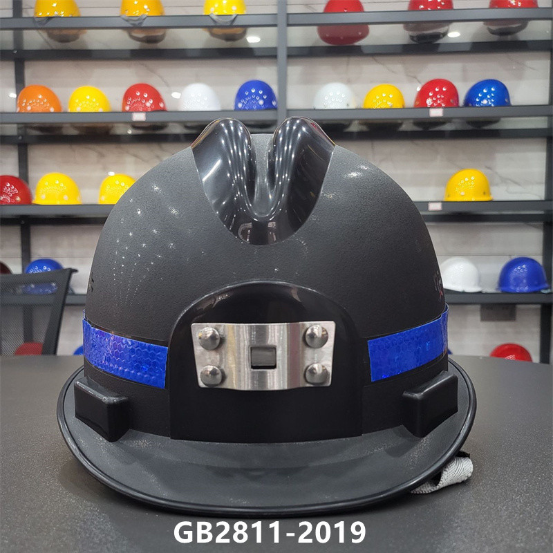 Safety Helmet  Head Protection  Helmet Construction Miner Work Helmet Black Red Yellow Safety Helmet