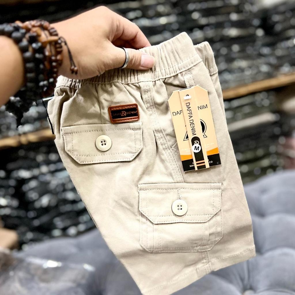 ZR23V celana pendek cargo premium anak laki laki usia 1-8tahun