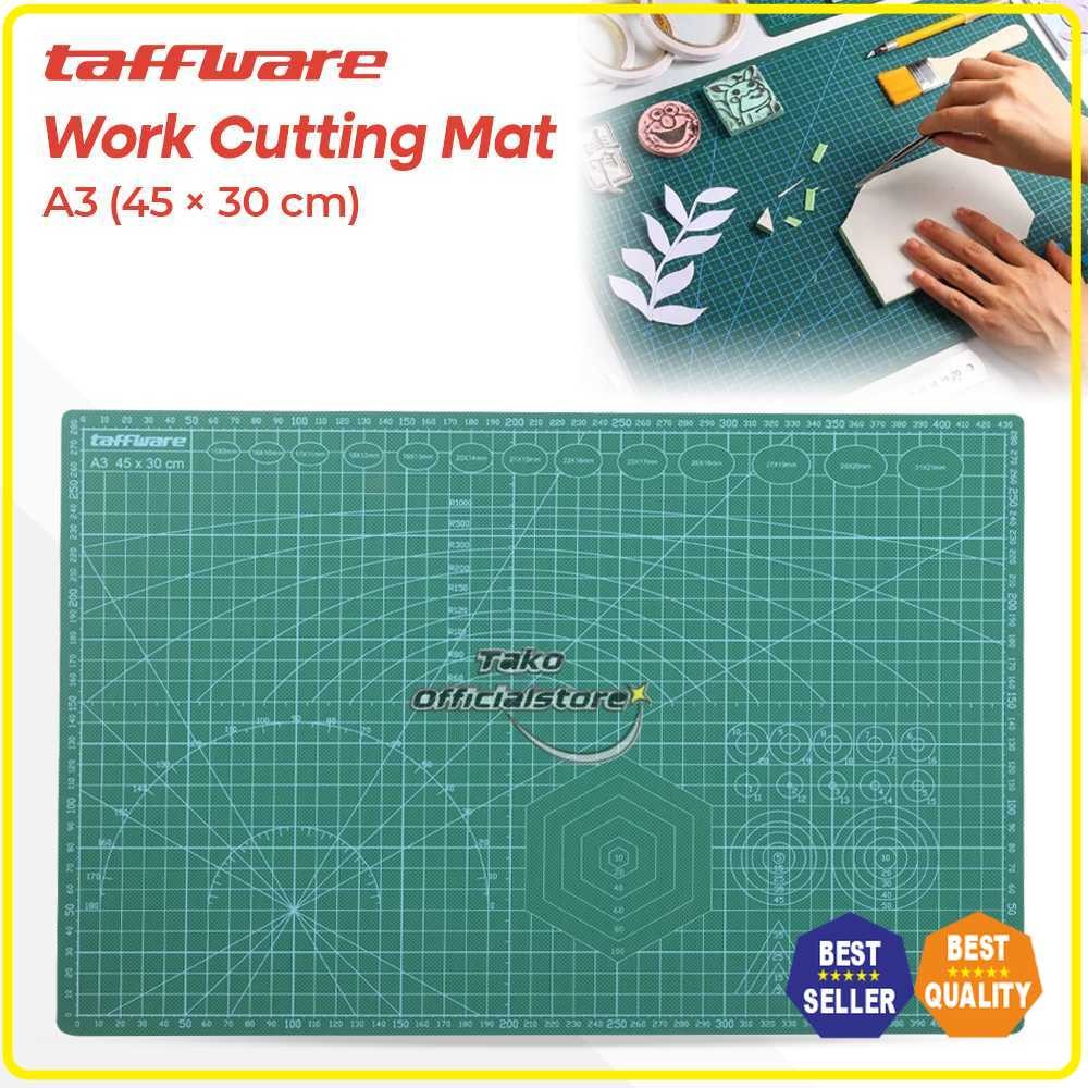 

Taffware Alas Potong Work Cutting Mat Pad A3 45x30cm