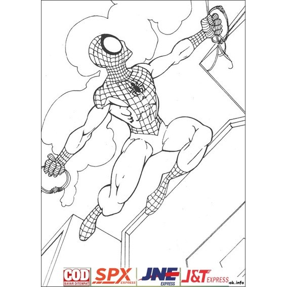 

Gambar Sketsa Mewarnai ~ SPIDERMAN / Seketsa Lukis / Drawing Sketch / Menggambar A4 (Bukan Buku) ANAK TK PAUD SD Berbahan aman untuk anak-anak