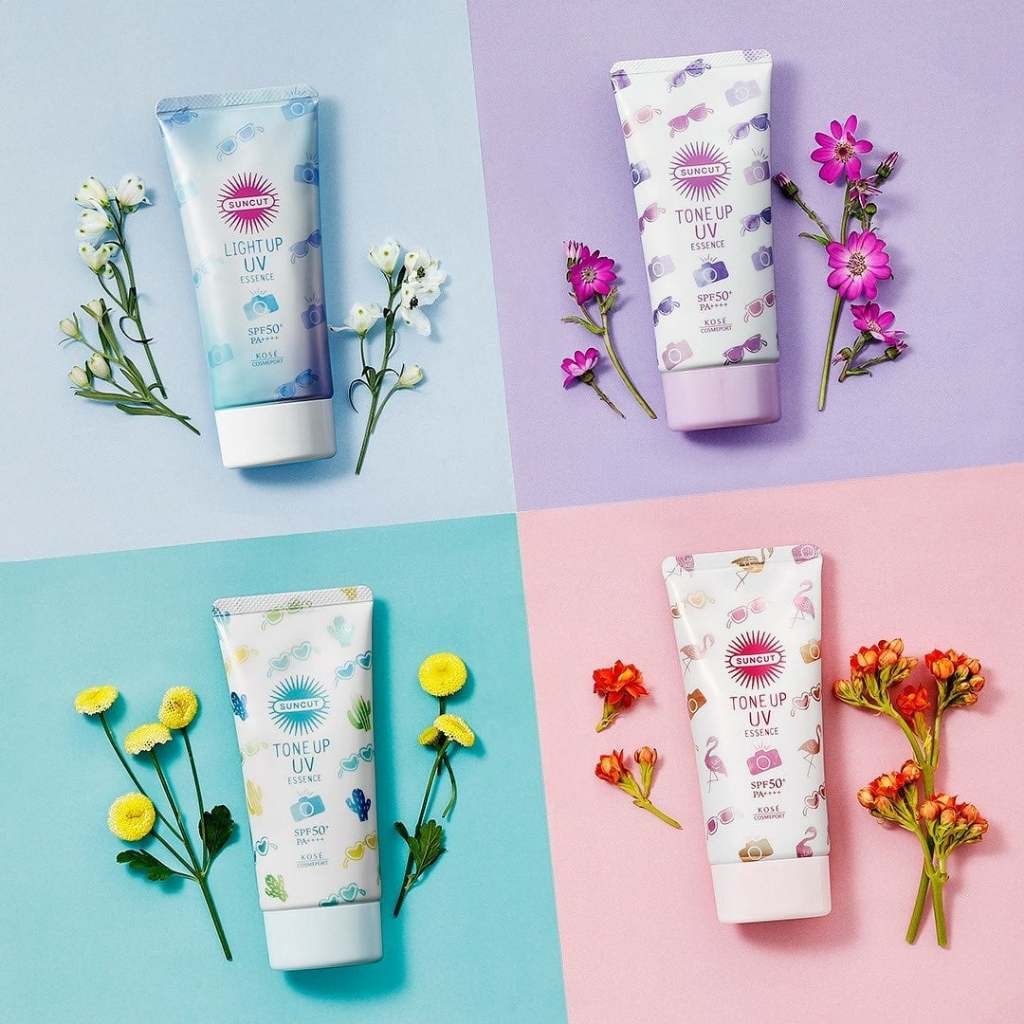 KOSE Suncut Tone UP UV Essence Series SPF 50 PA++++ 80g | Kose Tone Up