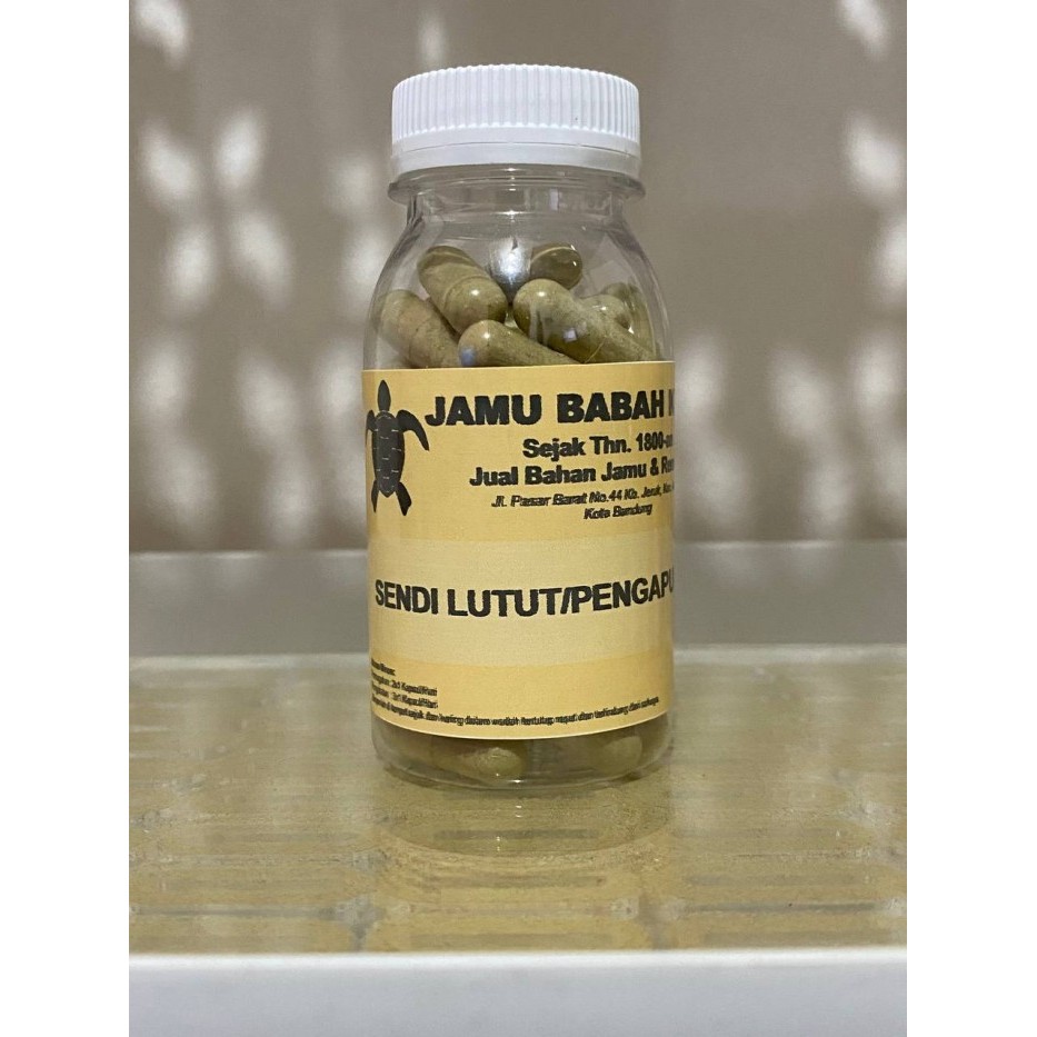 

Jamu Babah Kuya - Sendi Lutut/Pengapuran (50 Kapsul) Herbal