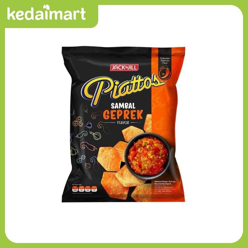 

Piattos Rasa Sambal Geprek 68 Gram