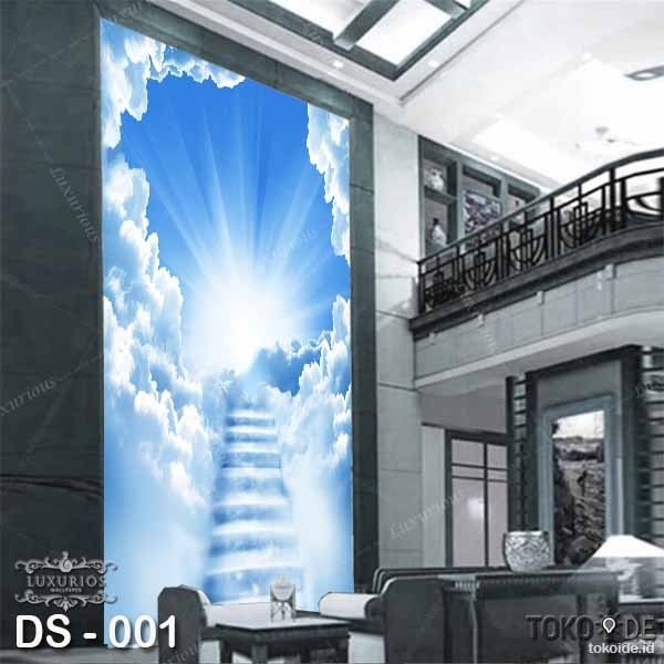 WALLPAPER DINDING CUSTOM 3D KRISTEN LUKISAN TUHAN YESUS GAMBAR MARIA - DS-001, Banner