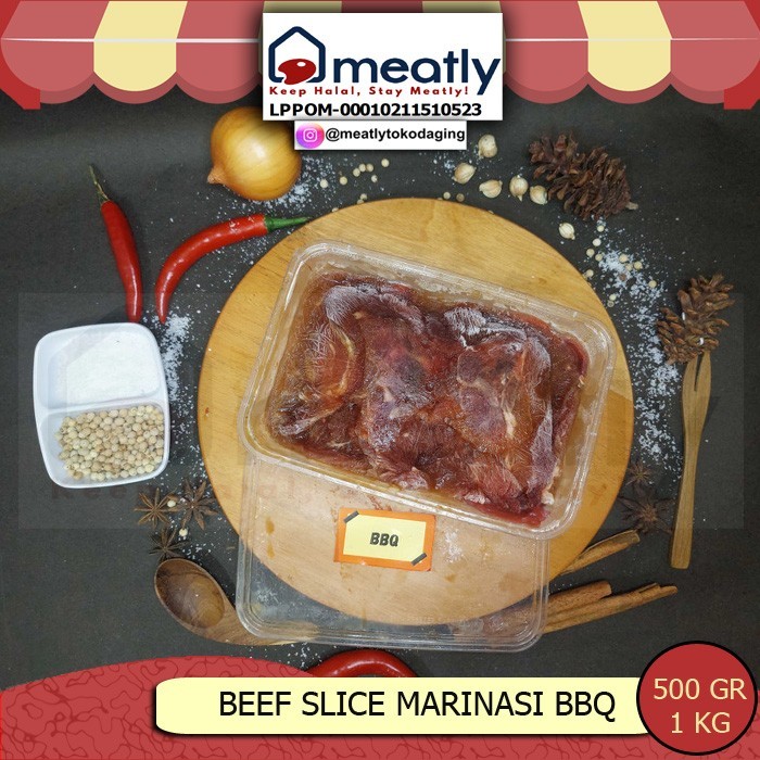 

Beef Slice Marinasi BBQ 500gr