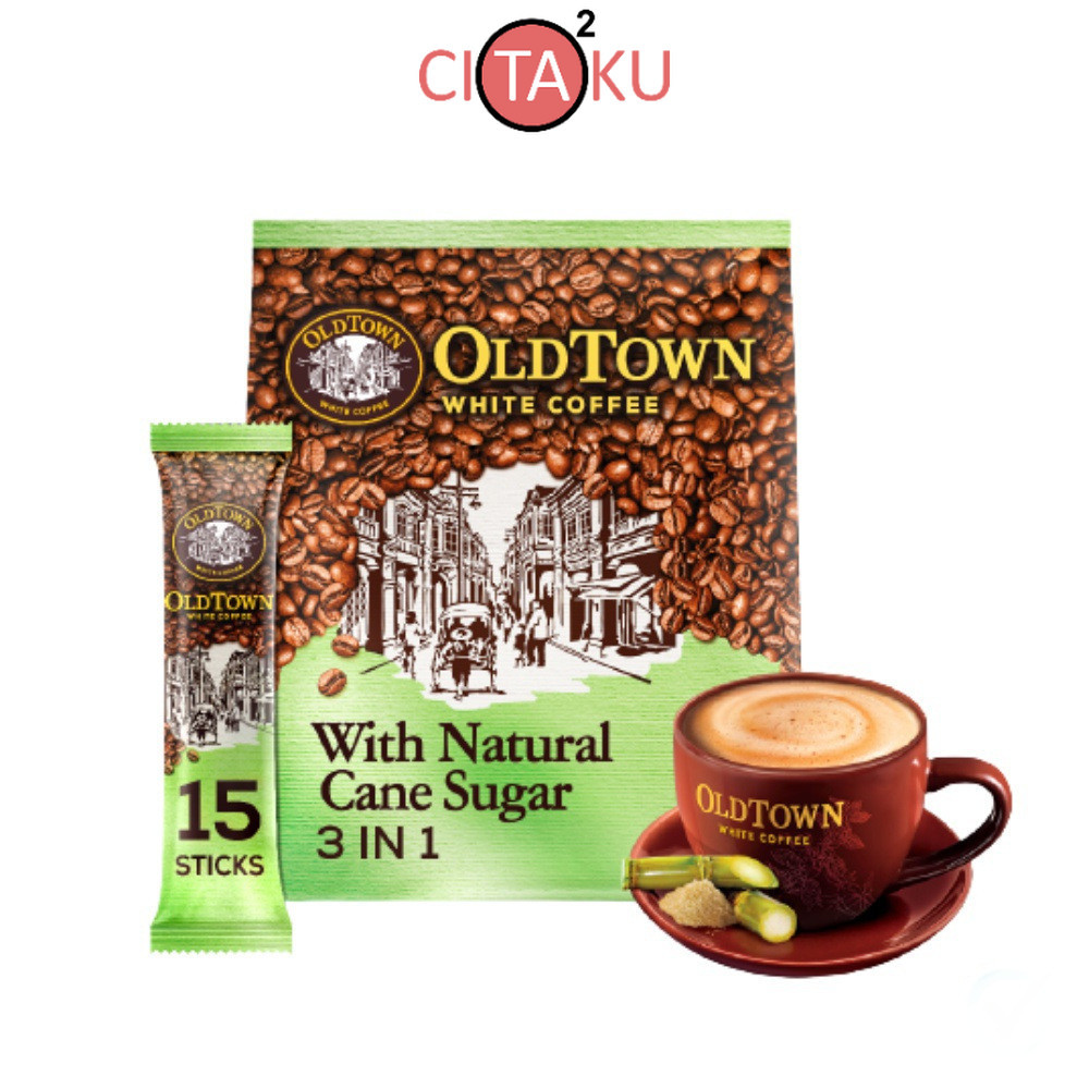 

Old Town White Coffee Cane Sugar / Kopi Oldtown Gula Tebu