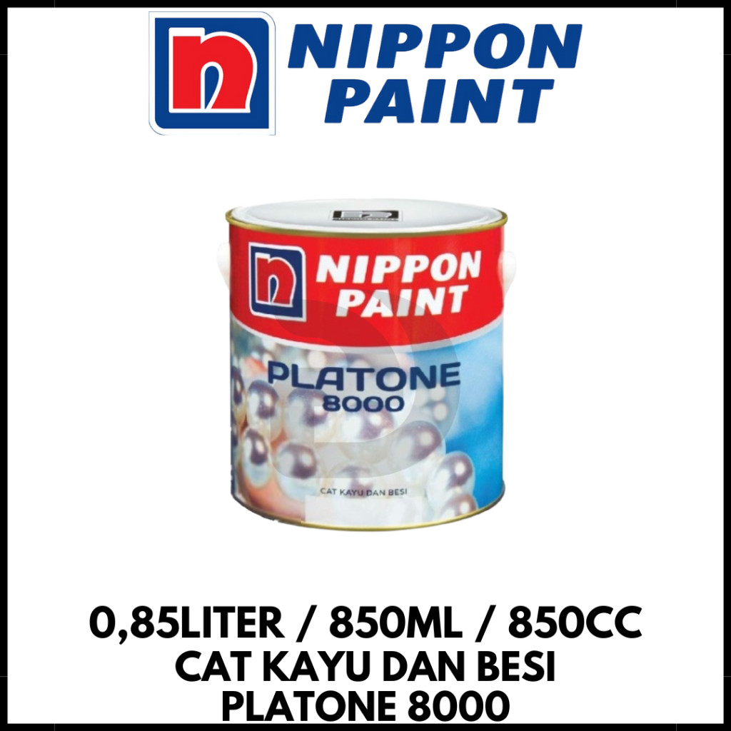 Cat Kayu dan Besi Platone 8000 Kaleng 0,85 Liter / Nippon Paint
