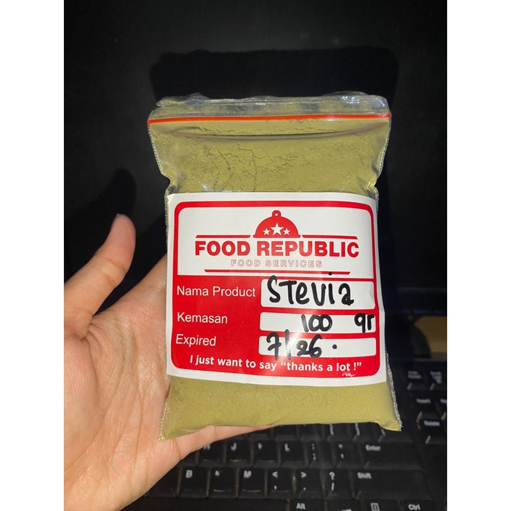 

Classica2106 Stevia Powder 100Gr Bubuk Daun Manis Stevia Alami Organic Leaf Powder