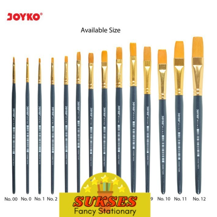 

Brush Kuas Br-10 Cat Air Cat Minyak Lukis Acrylic Joyko