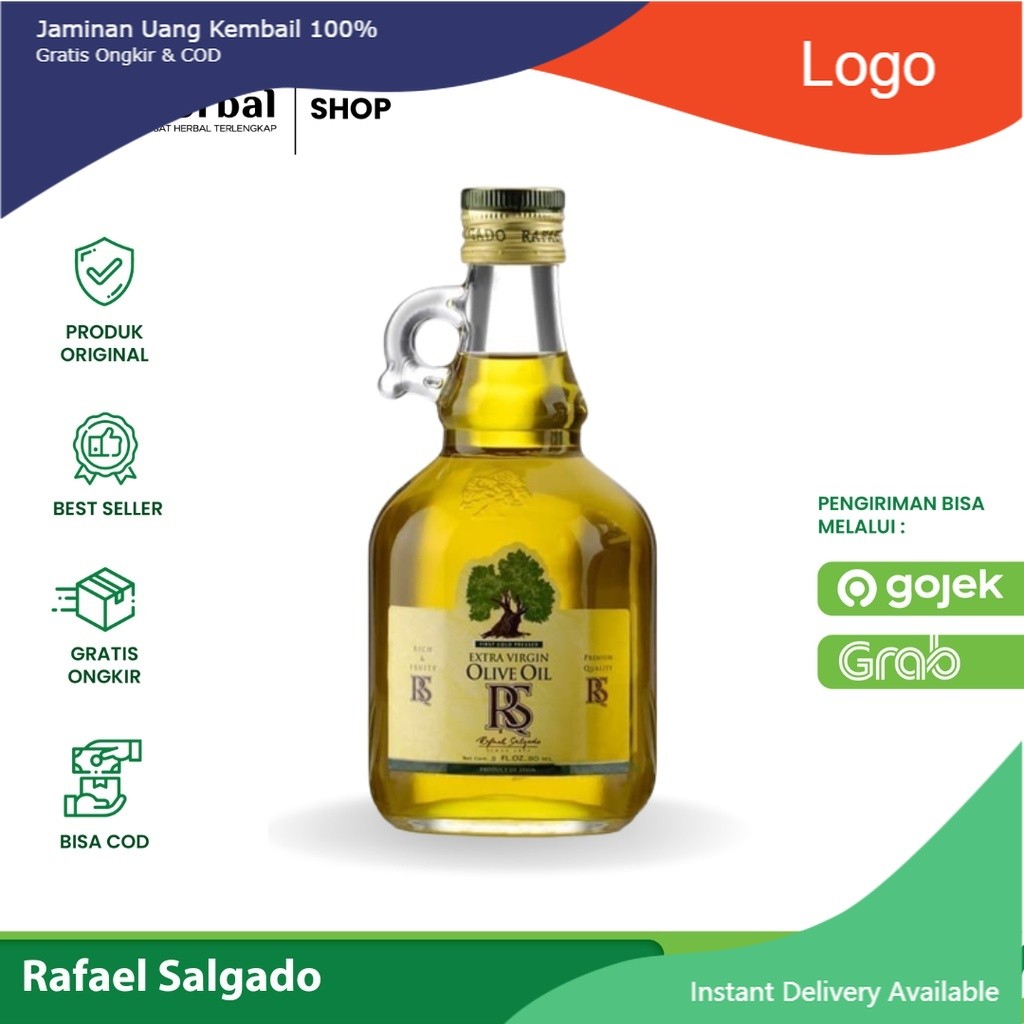 

RS RAFAEL SALGADO - Minyak Zaitun Extra Virgin Olive Oil 90ml