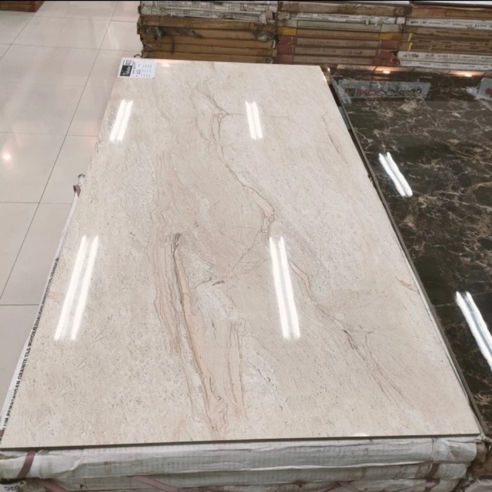 Granit Lantai /Dinding Motif Marmer Atacama Beige 60x120 Polished PSBN