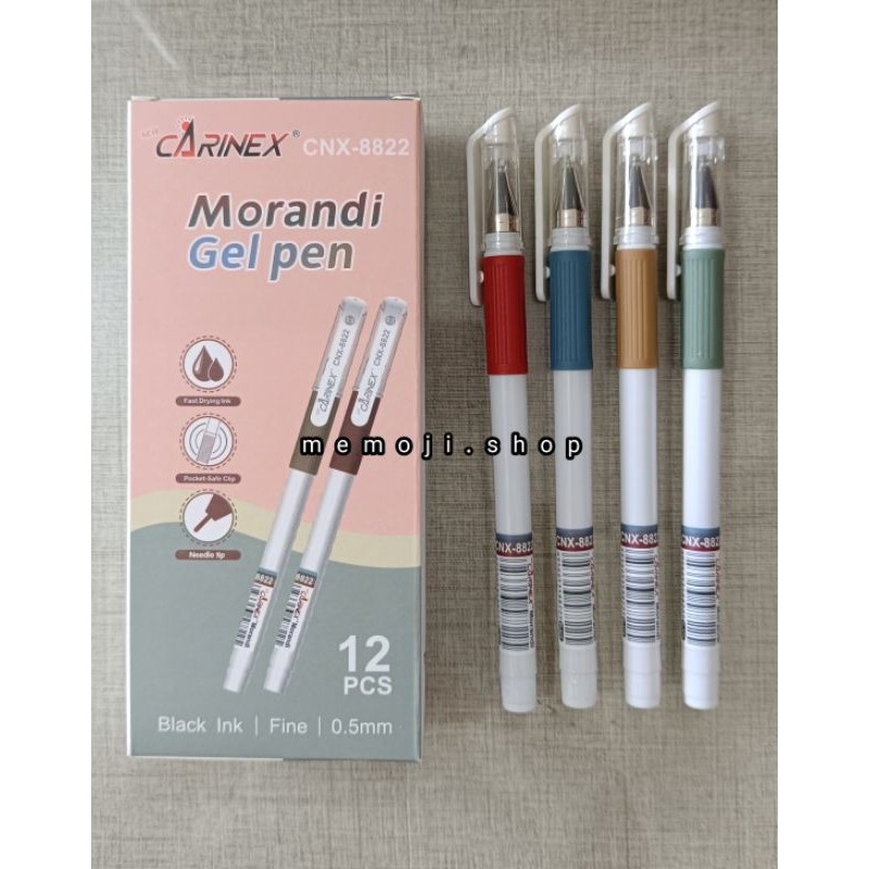 

Pulpen Gel CARINEX CNX-8822 Morandi (12pc)