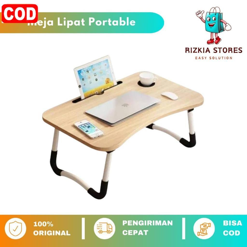 Meja Laptop Lipat Portable Meja Belajar Anak JUMBO- MEJA BELAJAR LIPAT