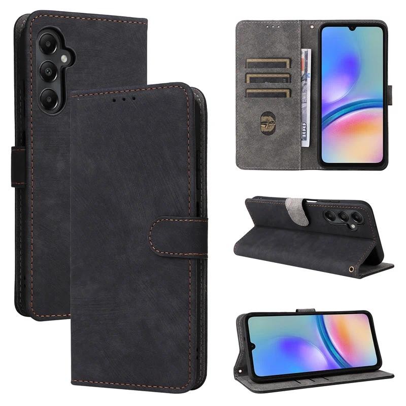 New Phone casing Samsung Galaxy A05s 4G Case Wallet Anti-theft Brush Magnetic Flip Leather Cover For