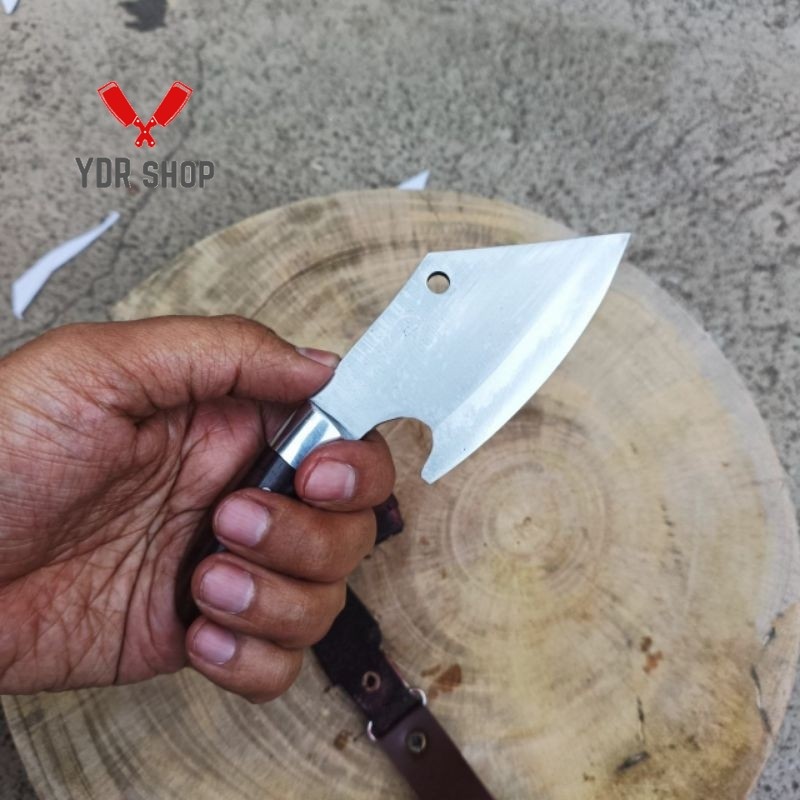 Pisau skinner hss fulltang / pisau dapur / pisau kulit sapi