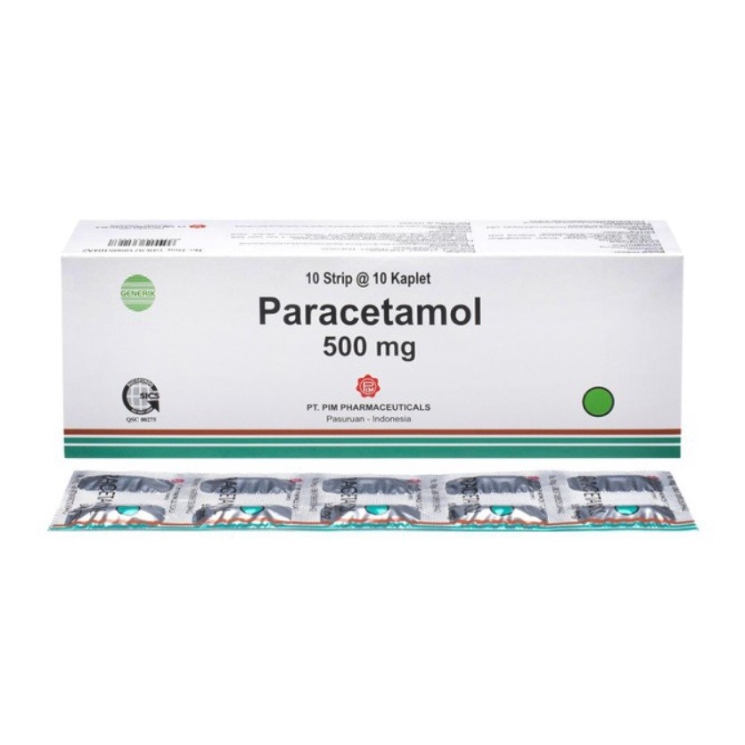 PARACETAMOL 10 TABLET PIM BP
