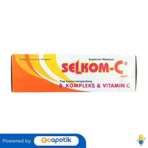 Selkom C Box Isi 100 Kapsul