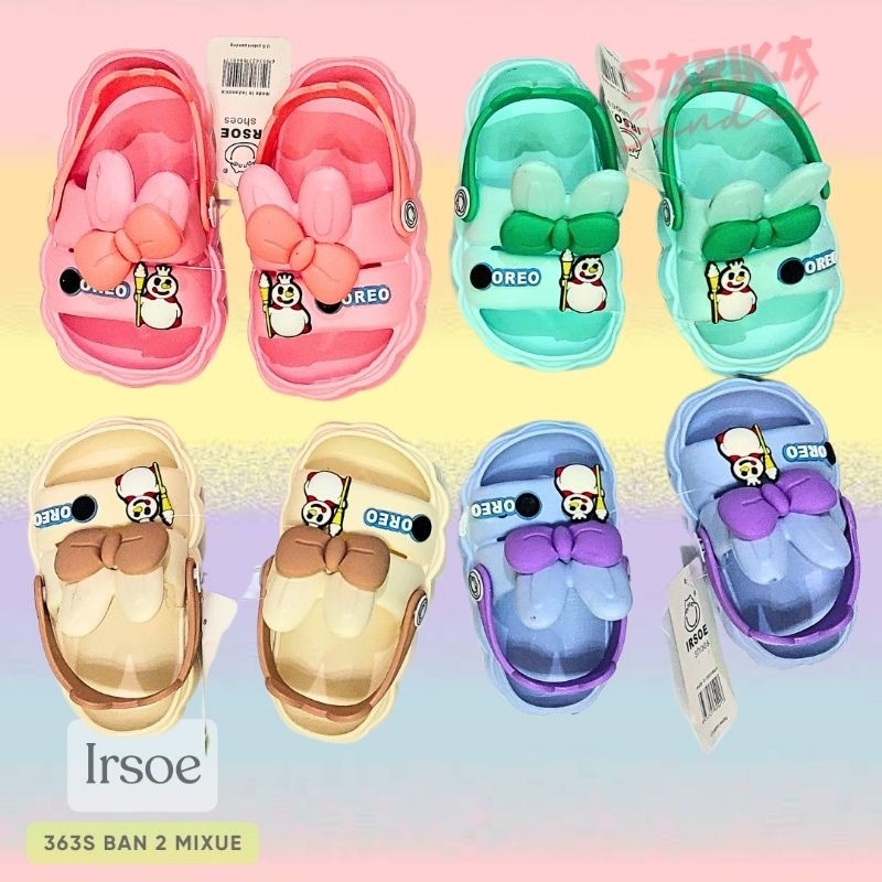 Sandal Irsoe 363K BAN 2 MIXUE Sandal Anak Irsoe Sandal Anak Oreo Sandal Anak Mixue Sendal Anak Oreo 