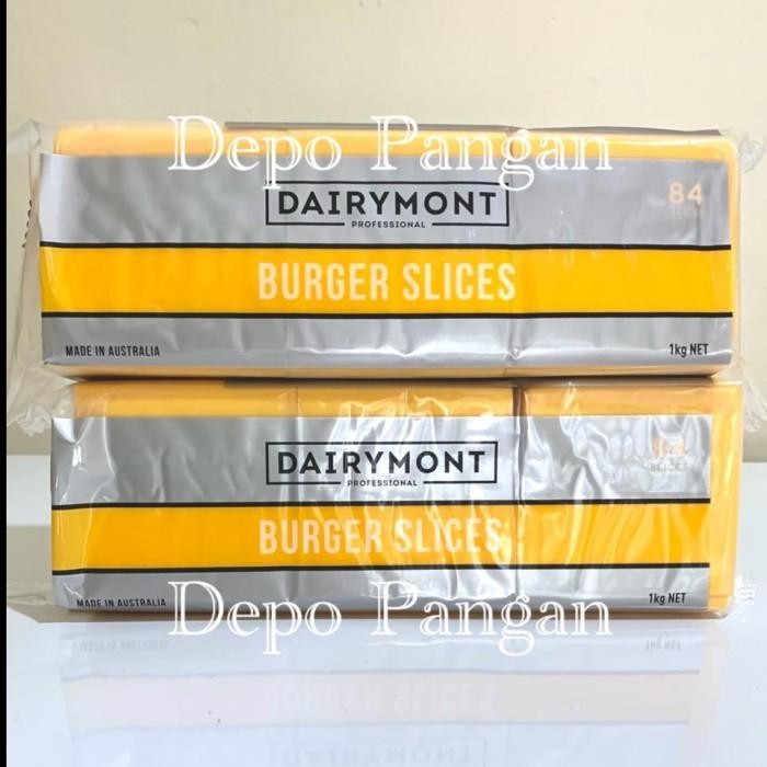 

DAIRYMONT RED CHEDDAR 1 KG / KEJU BURGER SLICE / RED BURGER SLICE