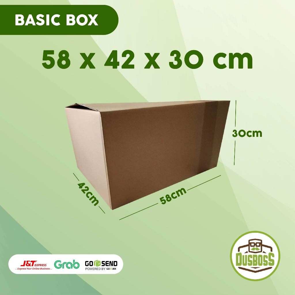 

BOX KARDUS 58x42x30 cm DUS PACKING