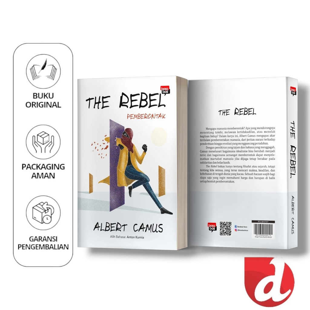 Basabasi - Buku The Rebel Pemberontak (Filsafat) - Albert Camus
