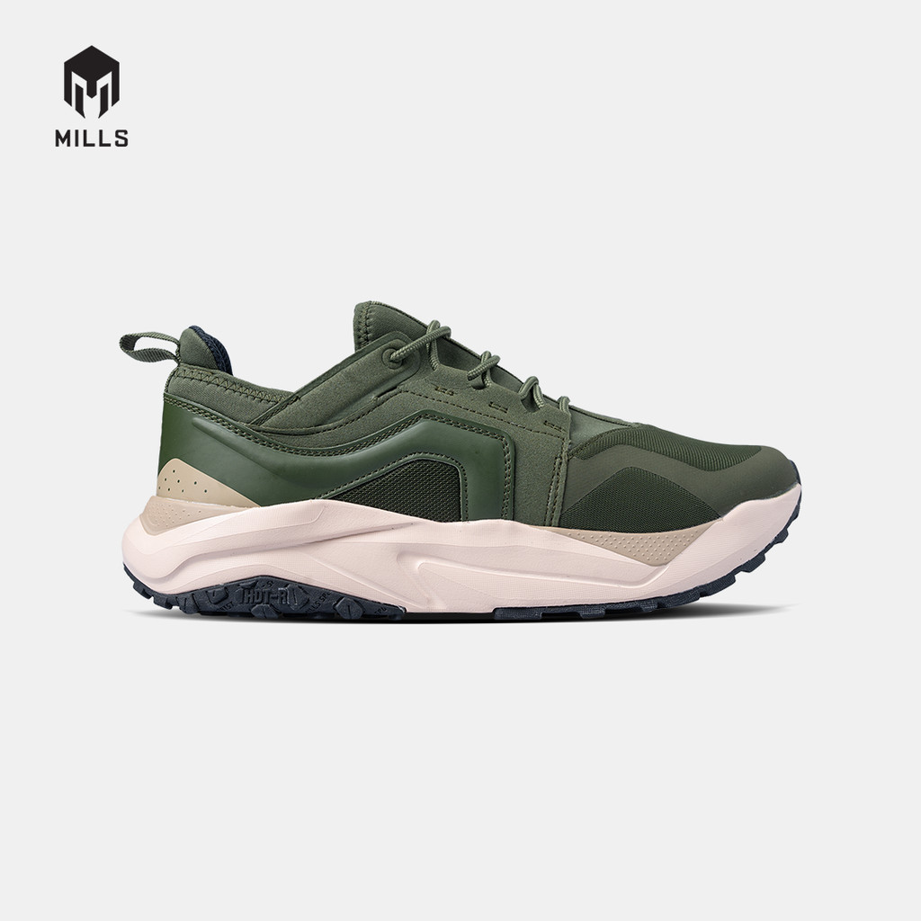MILLS SEPATU LIFESTYLE REVOLT PHANTOM OLIVE/KHAKI/BLACK 9701903
