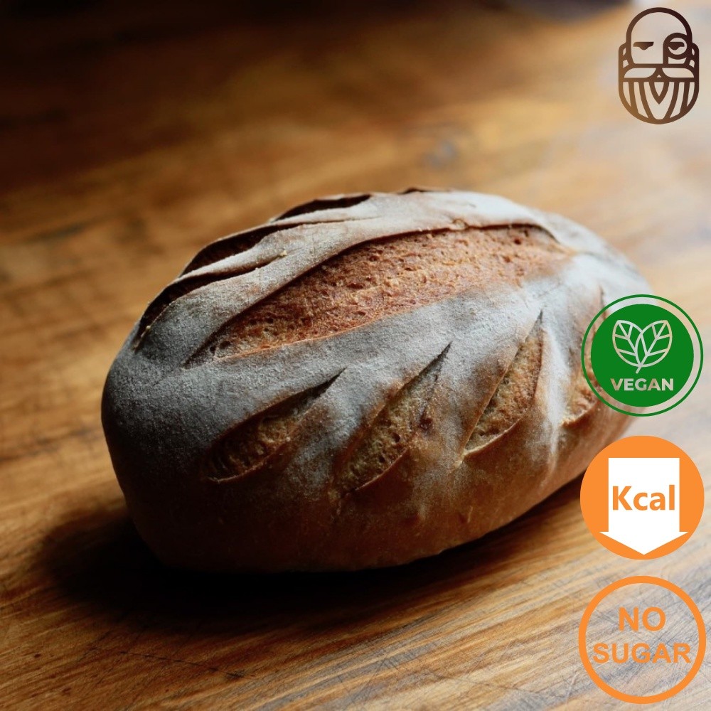 

Grandpa's Roti Sourdough Tanpa Gula, Susu Dan Telur