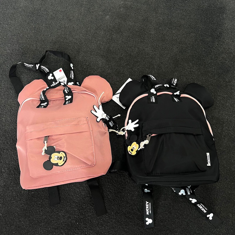 DELI STORE Mickey X ZARA Mini Backpack / Tas Mini / Tas Anak / Tas Sekolah / Tas Wanita / Tas Cewe /