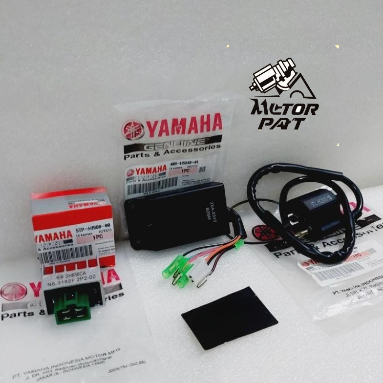 Promo Paket 3 Item Cdi Unit Assy Fizr Force 1 Crypton PNP Vega R lama 4NS + Koil Coil + Kiprok Regul