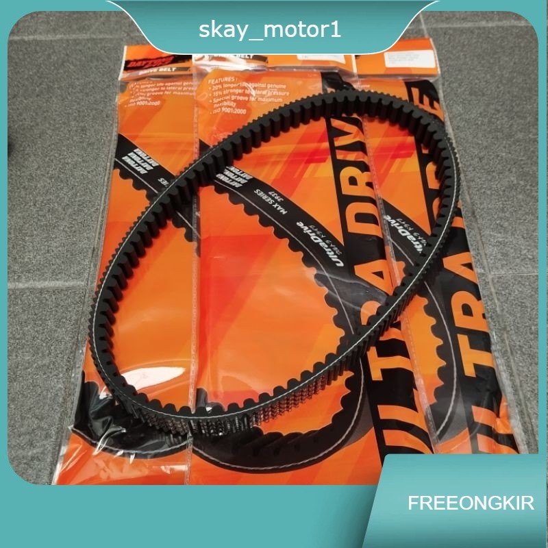 Vanbelt Daytona  Vario Double Cog Cogged Gerigi Bolak Balik Vario 125 Vario150 160 Led Esp K36 K35  