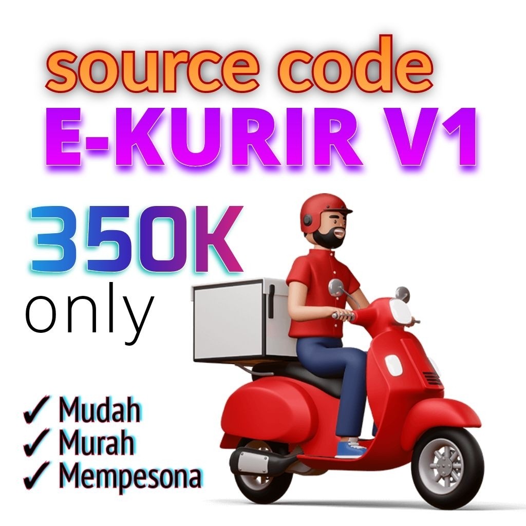 Source Code | Aplikasi web e-Kurir v1