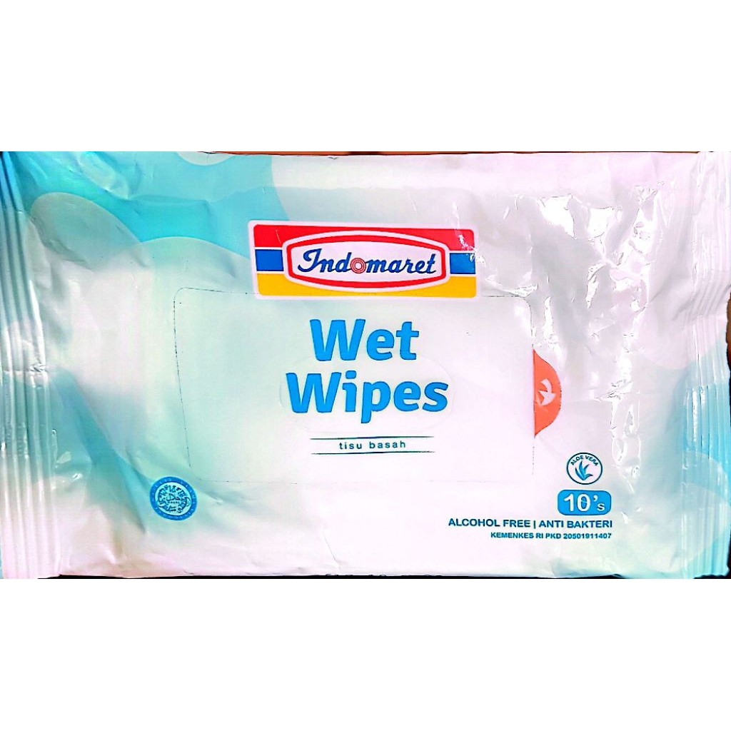 

INDOMARET TISSUE BASAH / IDM WET WIPES 10'S