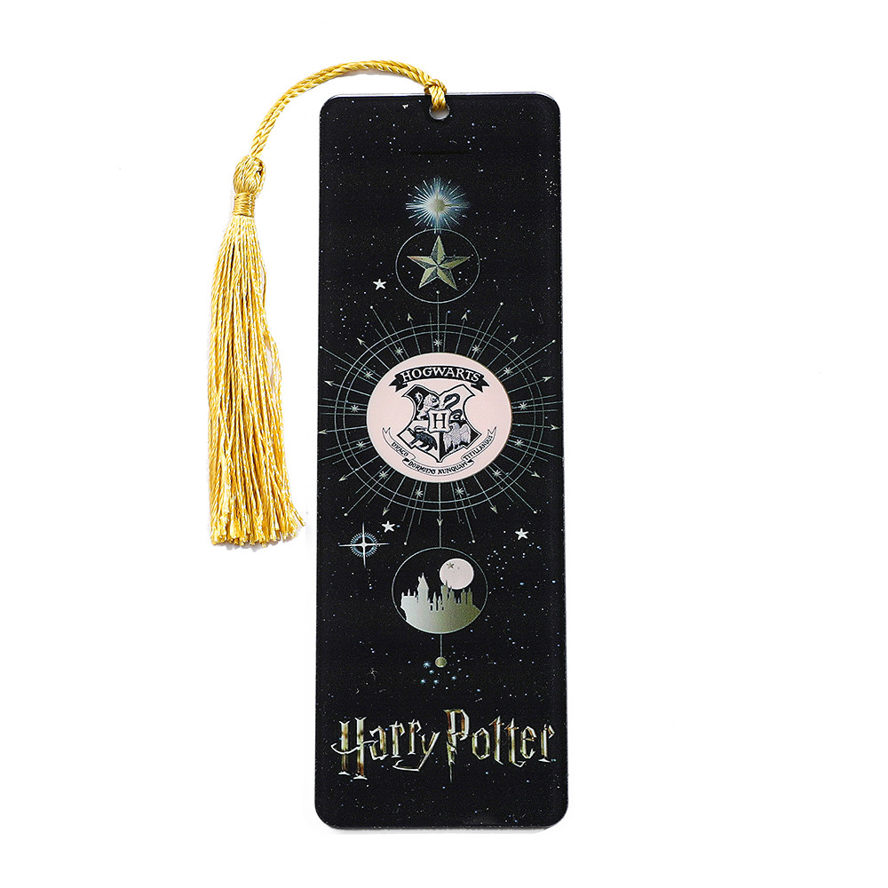 

Simple Harres Potter Bookmark Holder College Series Sorting Hat Envelope Metal Bookmark Classic Design Exquisite