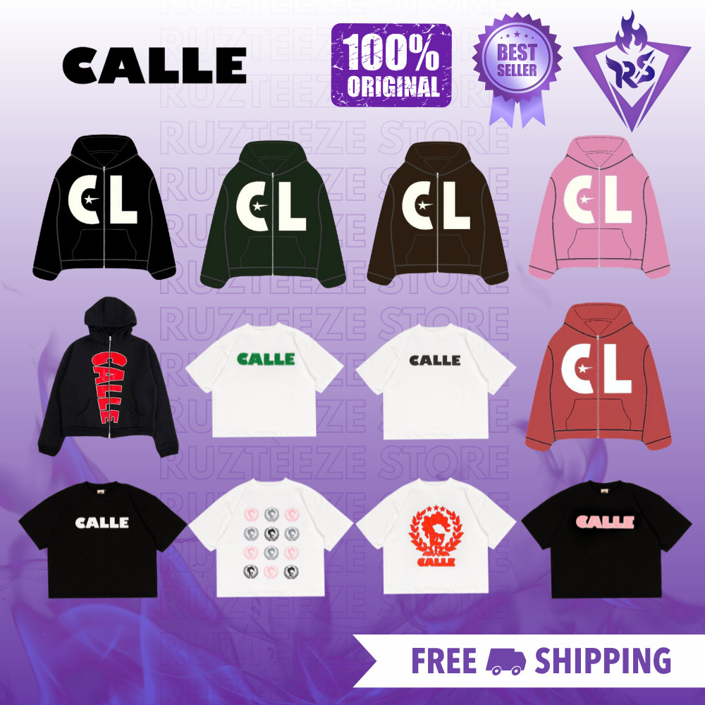 [ORIGINAL 100%] CALLE X SNSB | CALLE X SNS-B ZIP HOODIE CALLE DE LARACHE LIMITED EDITION | ZIP HOODI