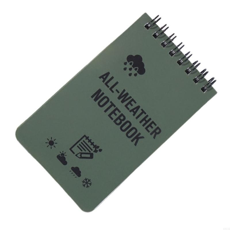 

All Weather Paper Notebook Waterproof Notebook Small Spirals Notebook for Home