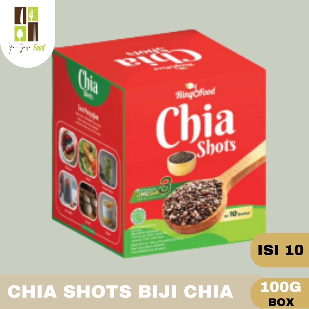 

Ringfood Chia Shots Biji Chia/Minuman 10 Pcs Box 100g
