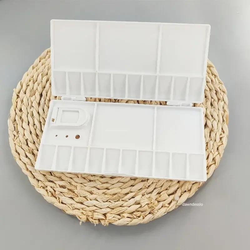 

20Grid Folding Watercolor Palette Watercolor Paint Tray Box Renovate Cover Pigment Box Painting Tool Artistic Supplies