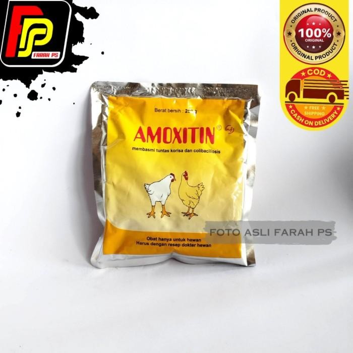 AMOXITIN 250 gr Obat Korisa dan Colibacillosis