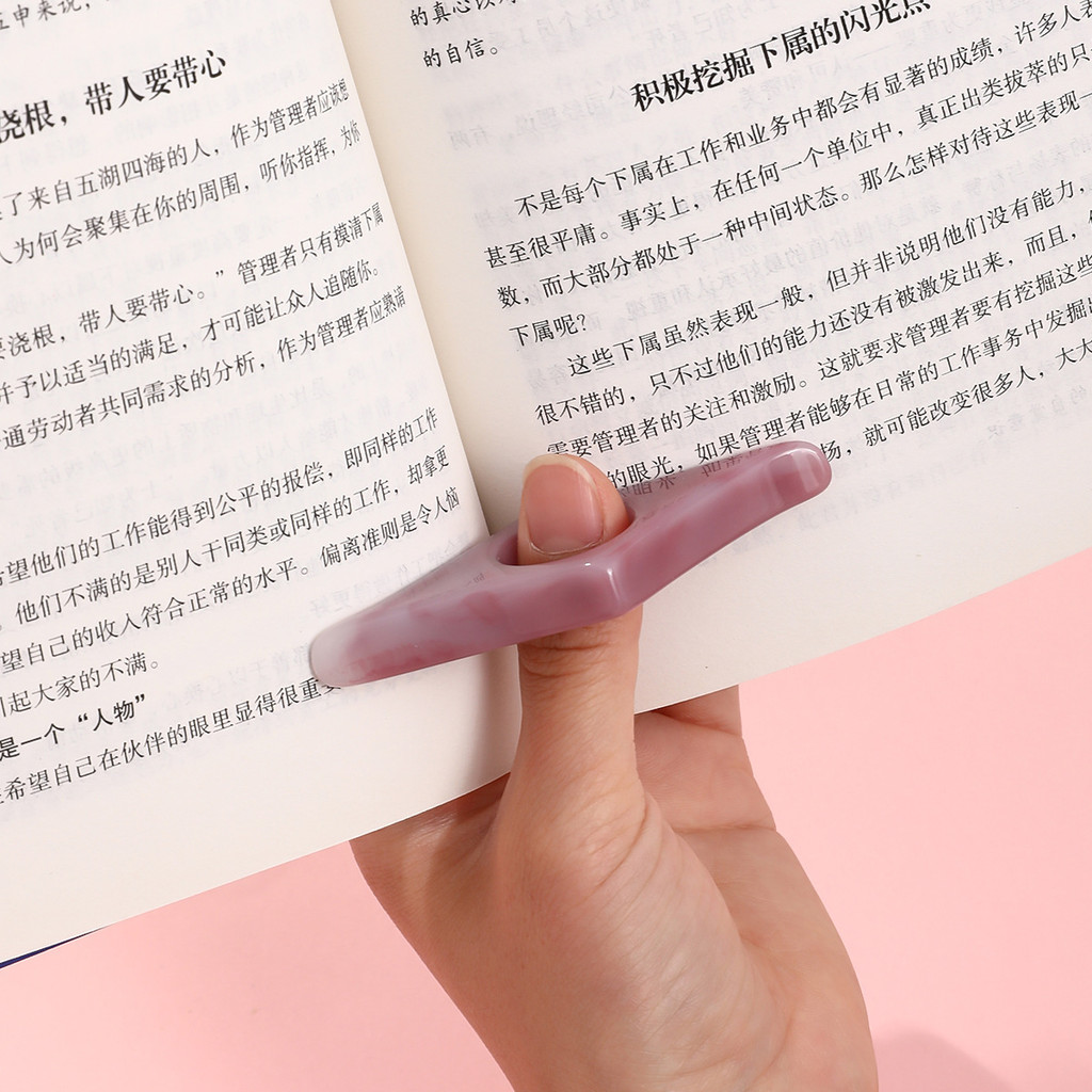 

Thumb Book Support Book Page Holder Convenient Bookmark School Office Supplies Book Thumb Holder Bookmark Book Page Holder