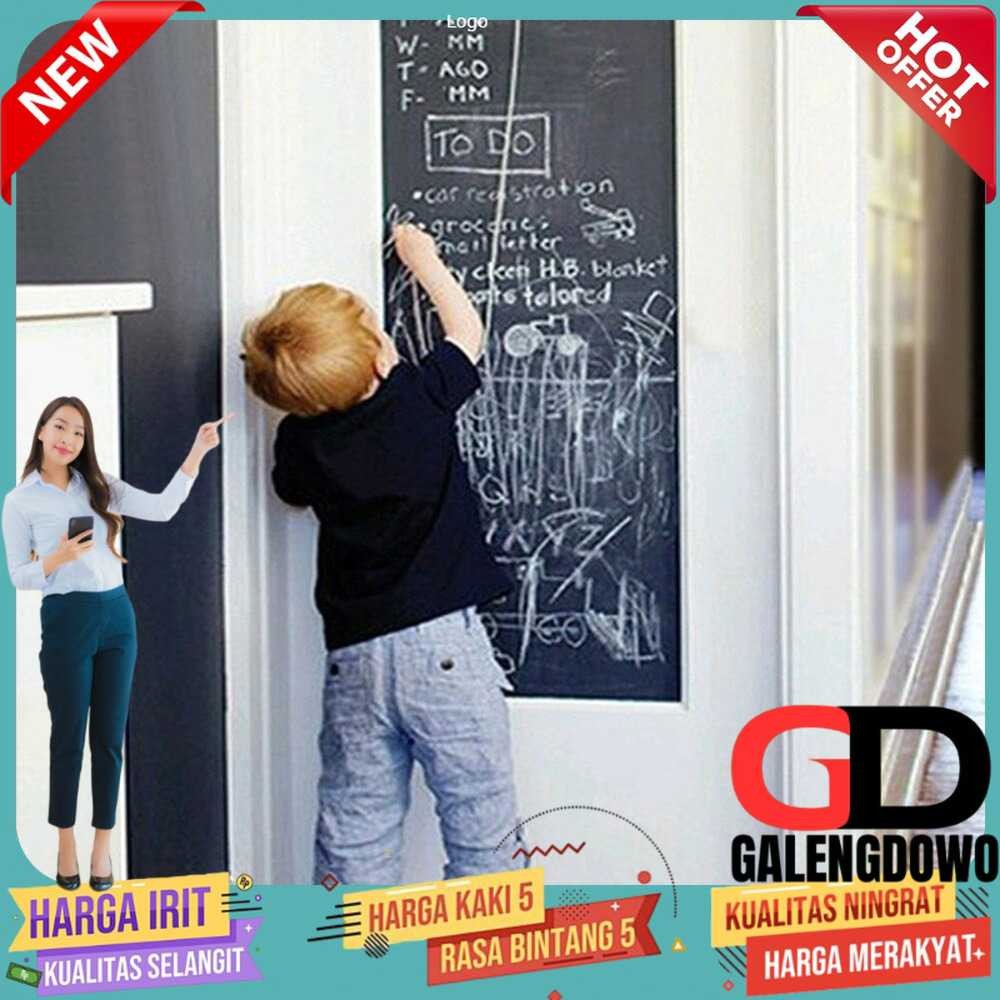 

H&F Stiker Dinding Papan Tulis Kapur Flexible 100x45cm - 513